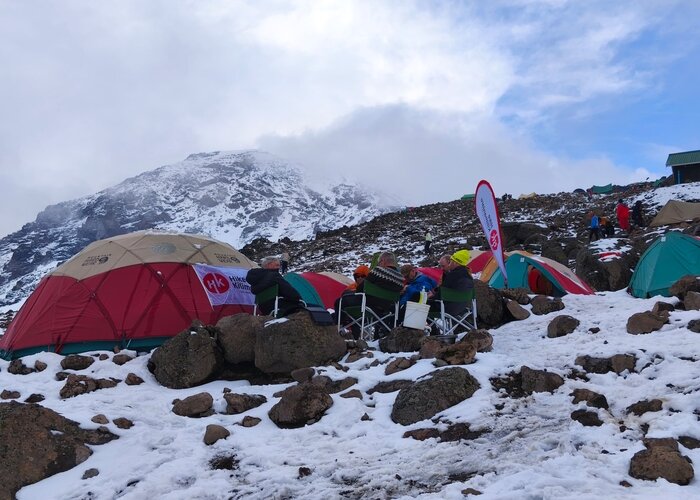 barafu camp during Kilimanjaro Machame Route Trek – 7 Days
