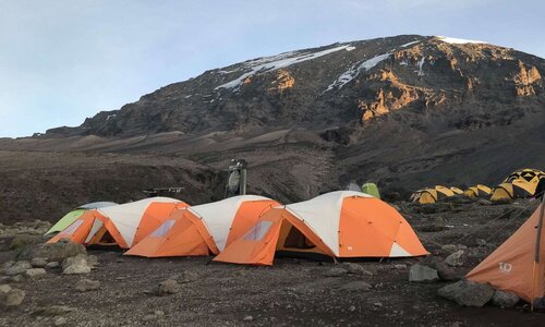 baranco wall during Kilimanjaro Machame Route Trek – 7 Days