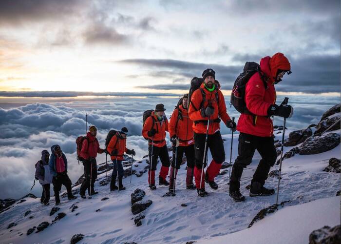 7-day kilimanjaro group join trek - machame route