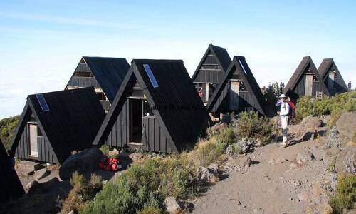 horombo-hut-marangu-hut during kilimanjaro climbing
