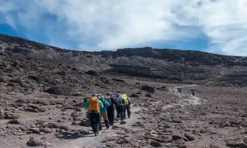 karanga to barafu camp during Kilimanjaro Lemosho Route Trek - 8 Days