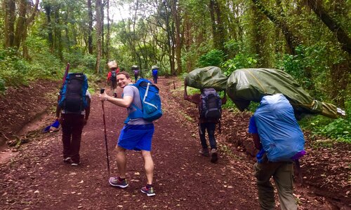 machame route on mount kilimanjaro trek