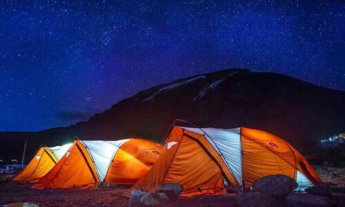 mess tent during Kilimanjaro Lemosho Route Trek - 8 Days