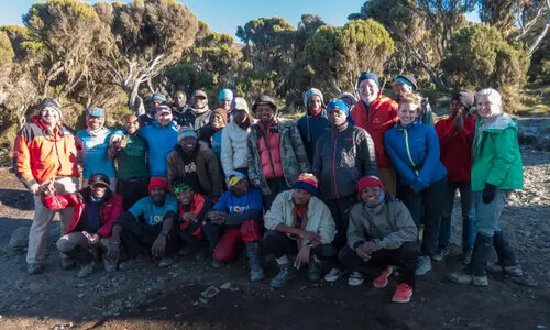 millenium camp on mount kilimanjaro