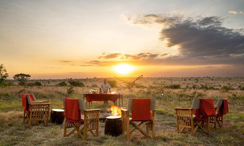 ndutu migration camp 3