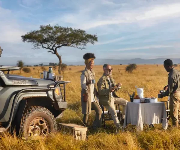 Picnic site during Tanzania Luxury Safari - 7 Days