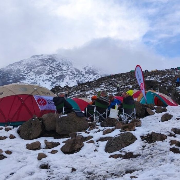 barafu camp during Kilimanjaro Machame Route Trek – 7 Days