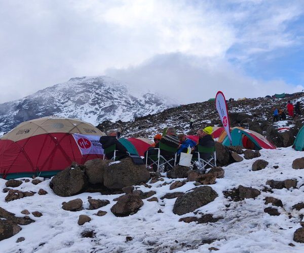 barafu camp during Kilimanjaro Machame Route Trek – 7 Days