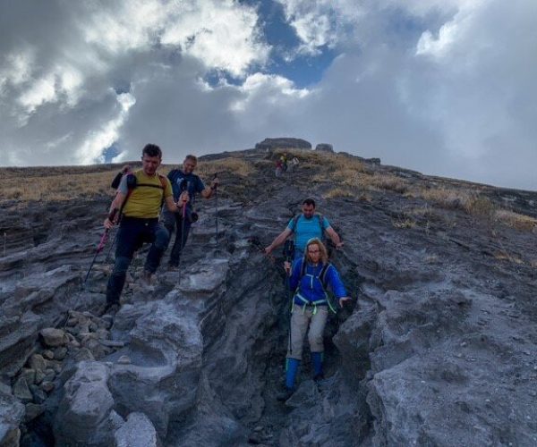 during Mount Ol Doinyo Lengai Trek & Lake Natron Adventure