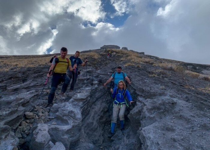 during Mount Ol Doinyo Lengai Trek & Lake Natron Adventure