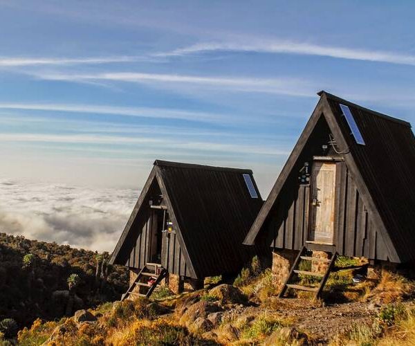 hut accommodation during Kilimanjaro Marangu Route Trek - 6 Days