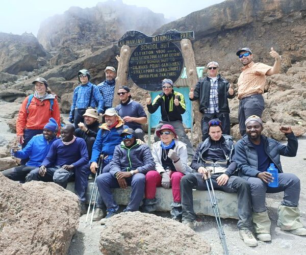 school hut during Kilimanjaro Lemosho Route Trek - 8 Days