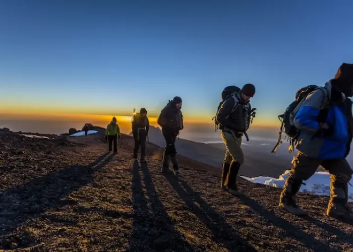 summiting kilimanjaro hk7