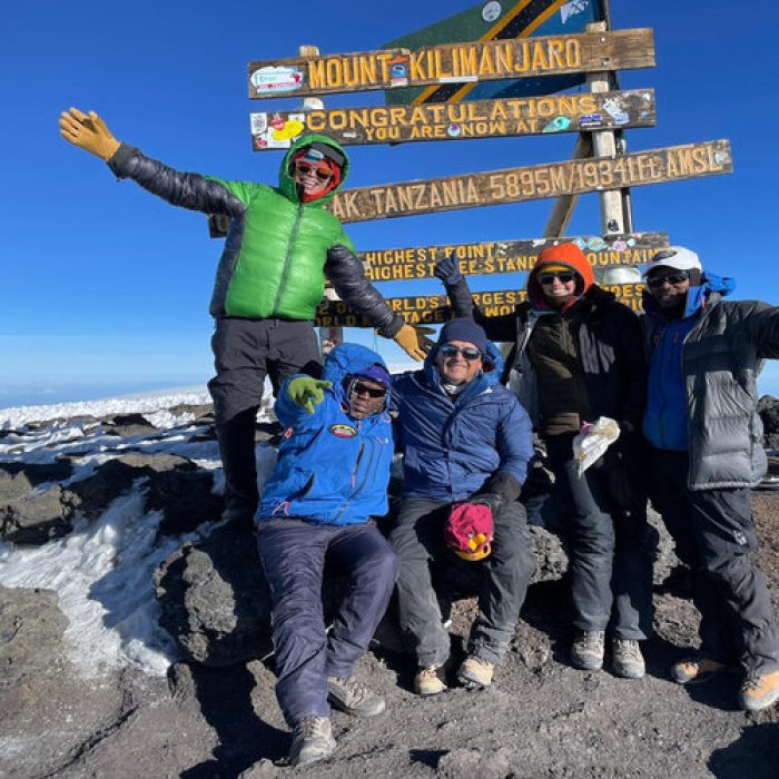 uhuru peak during Kilimanjaro Shira Route hike - 7 Days